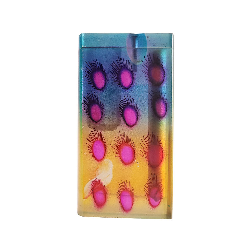 Acrylic Dugout With One Hitter - Smoke Shop Cosmic 420