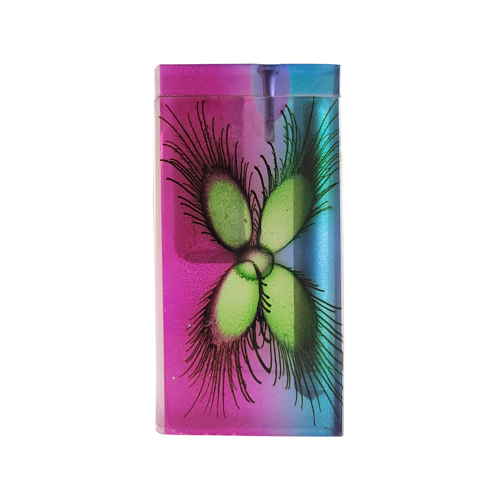 Acrylic Dugout With One Hitter - Smoke Shop Cosmic 420