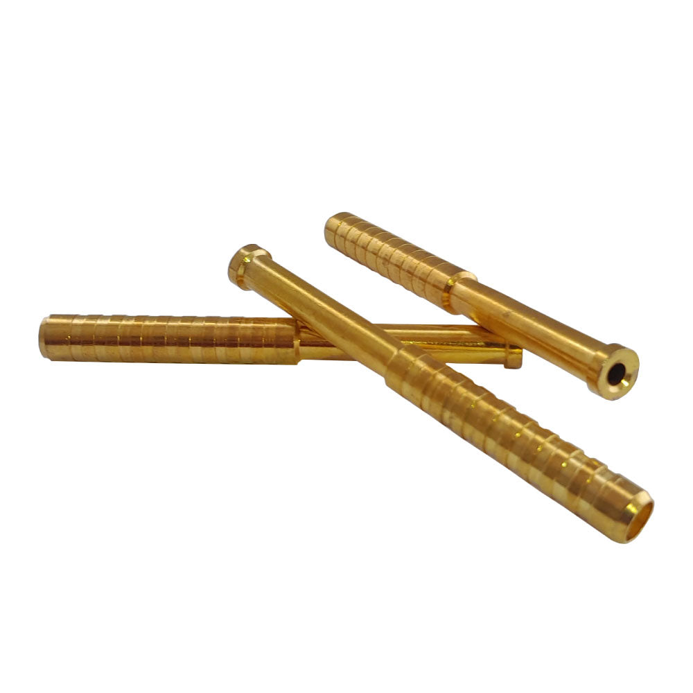 Brass One Hitter Gold 8Pc Bundle - Smoke Shop Cosmic 420
