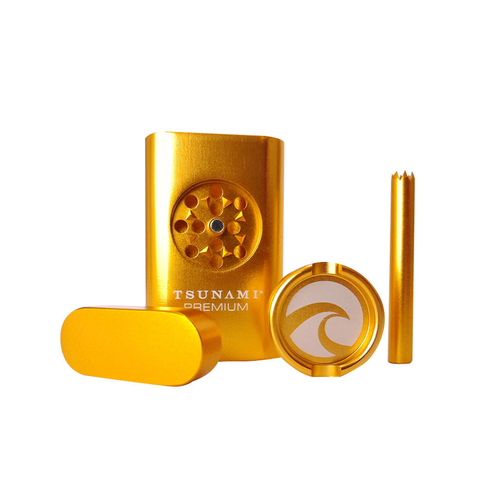 Tsunami Dugouts con Grinders - Smoke Shop Cosmic 420