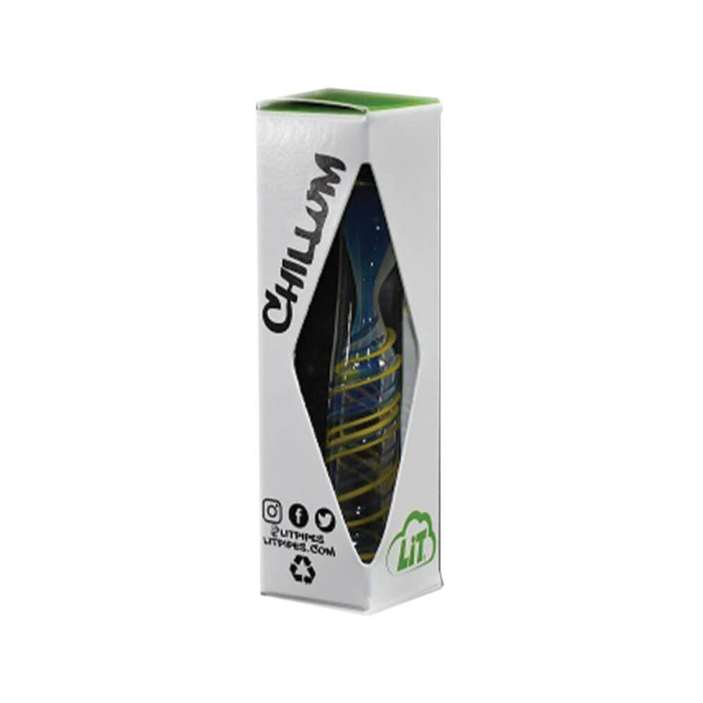 Lit Pipes Chillum - Pipa de Vidrio - Smoke Shop Cosmic 420
